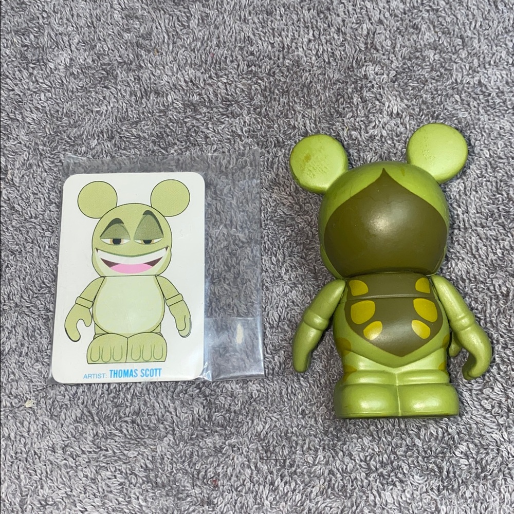 🐛Retired Disney Vinylmation Frog Prince from the "Princess & the frog" series! - Picture 2 of 3